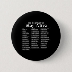 100 Reasons To Stay Alive Suicide Prevention 988 P Button