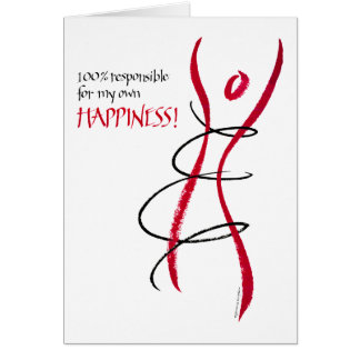 100%Responsible - card