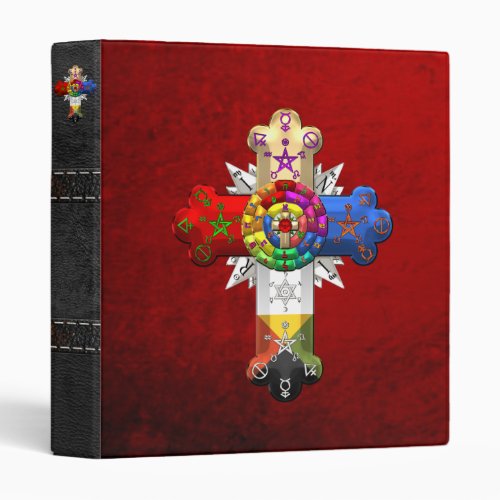 100 Rosy Cross Rose Croix Binder