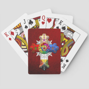 [100] Rosy Cross (Rose Croix) Poker Cards