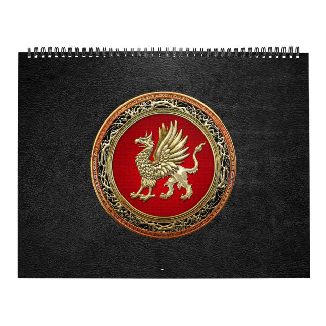 [100] Sacred Gold Griffin Calendar (Cover)