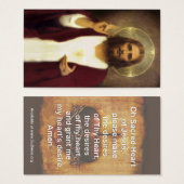 100 Sacred Heart Prayer Cards (Front & Back)