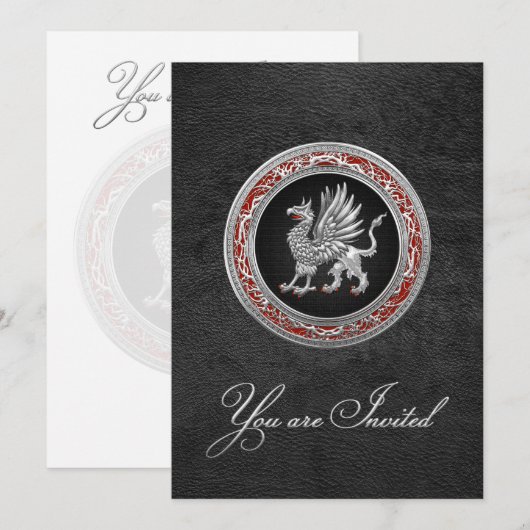 [100] Sacred Silver Griffin (Front/Back)