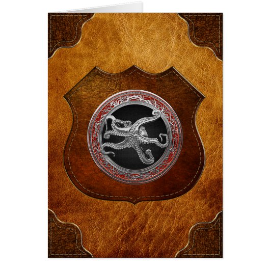[100] Sacred Silver Octopus in Defensive Posture Cards (Front)