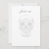 [100] Silver Human Skull (Back)