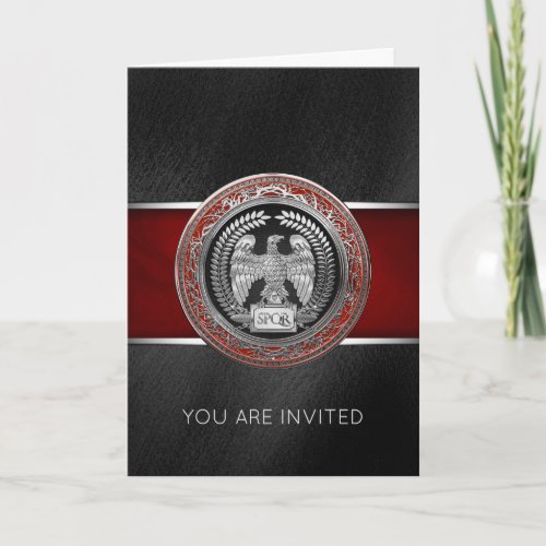 100 Silver Roman Imperial Eagle Invitation