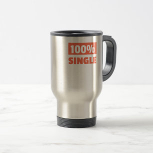 100% Single Travel Mug