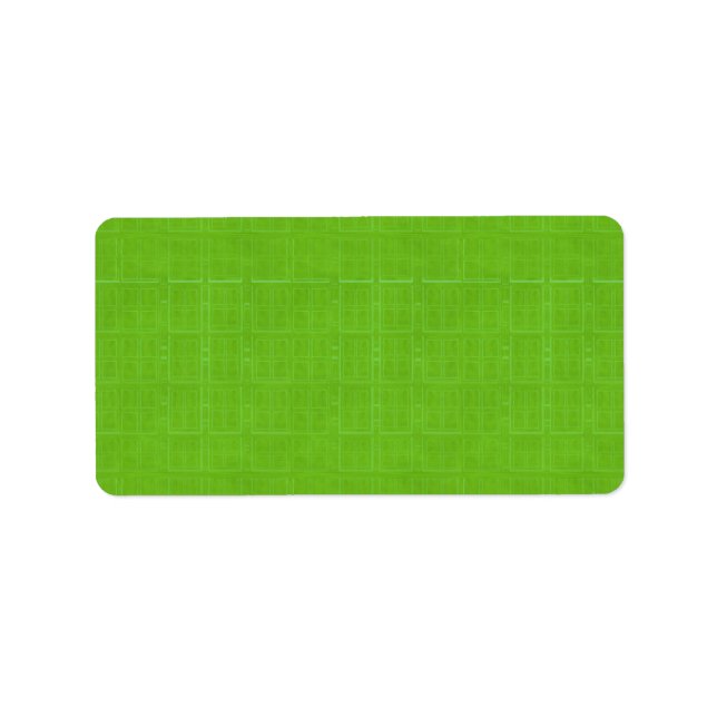 100 Slim : Artistic Soft Colors Patterns Label (Front)