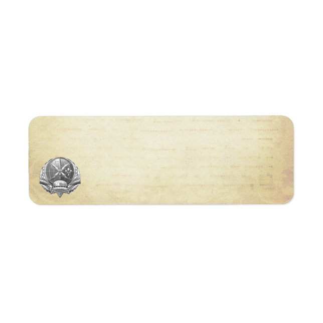 [100] SOWT Badge [Crest] Label (Front)