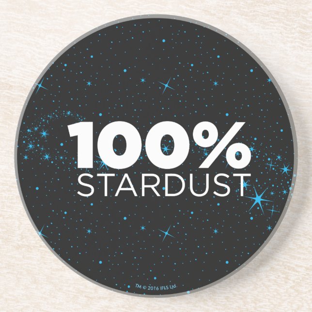 100% Stardust Coaster (Front)