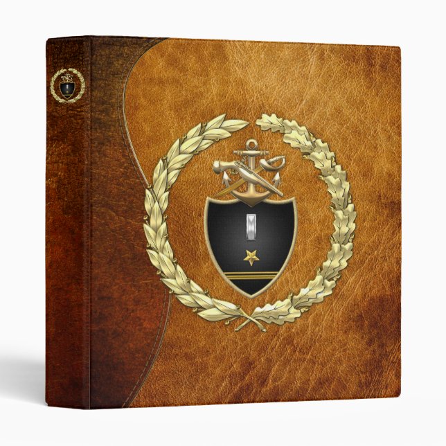 [100] SWCC: LTJG Special Edition Binder (Front/Spine)