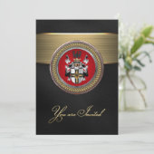 [100] Teutonic Order Coat of Arms (Standing Front)