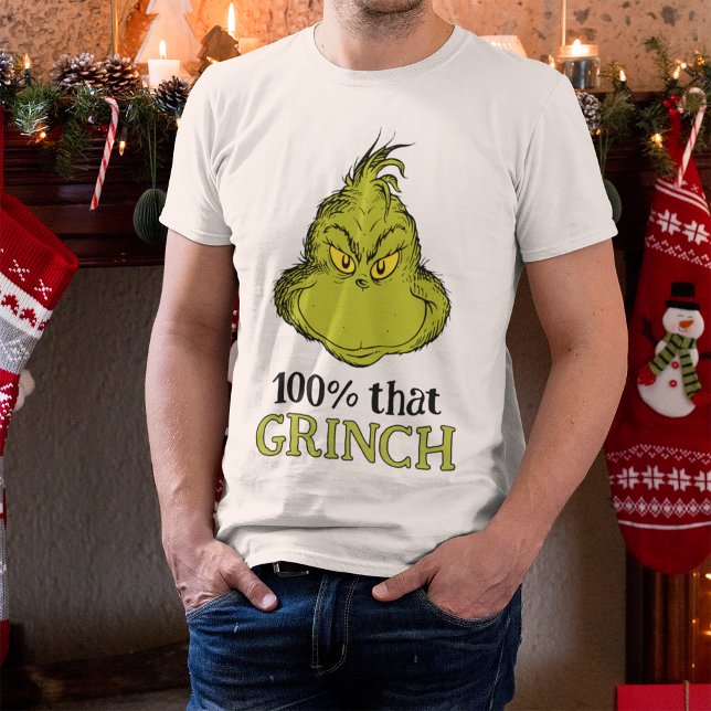 100% that Grinch T-Shirt (Creator Uploaded)