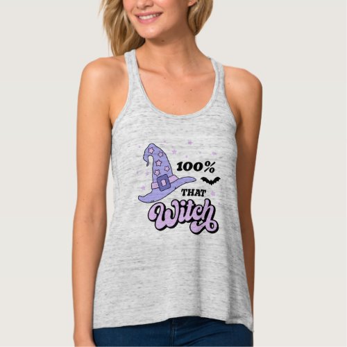 100 that Witch Cute Halloween T_Shirt Tank Top