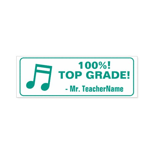 100 TOP GRADE  Custom Educator Name Self_inking Stamp