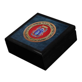 [100] Treasure Trove: Ancient Egyptian Scarab Jewelry Box