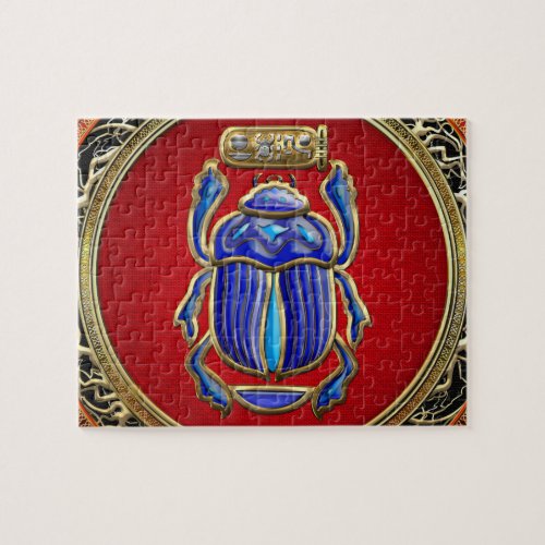 100 Treasure Trove Ancient Egyptian Scarab Jigsaw Puzzle