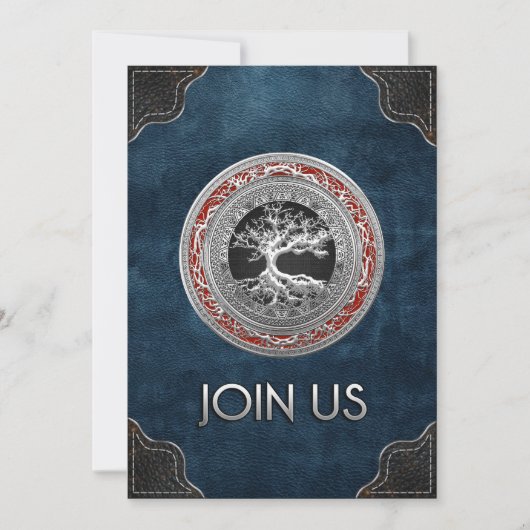 [100] Treasure Trove: Celtic Tree of Life [Silver] (Front)