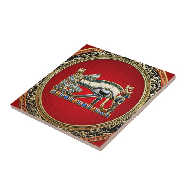 [100] Treasure Trove: The Eye of Horus Ceramic Tile (Side)