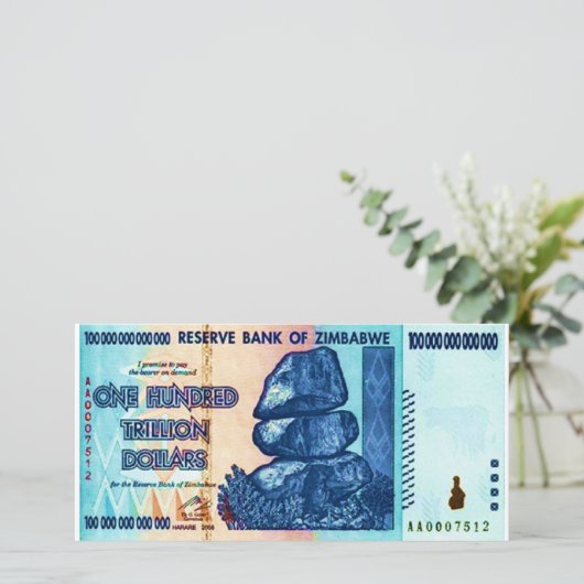 100 Trillion Reasons (Standing Front)