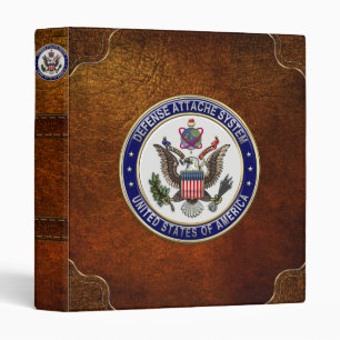 [100] U.S. Defense Attaché System (DAS) Emblem [3D Binder