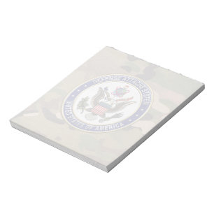 [100] U.S. Defense Attaché System (DAS) Emblem [3D Notepad