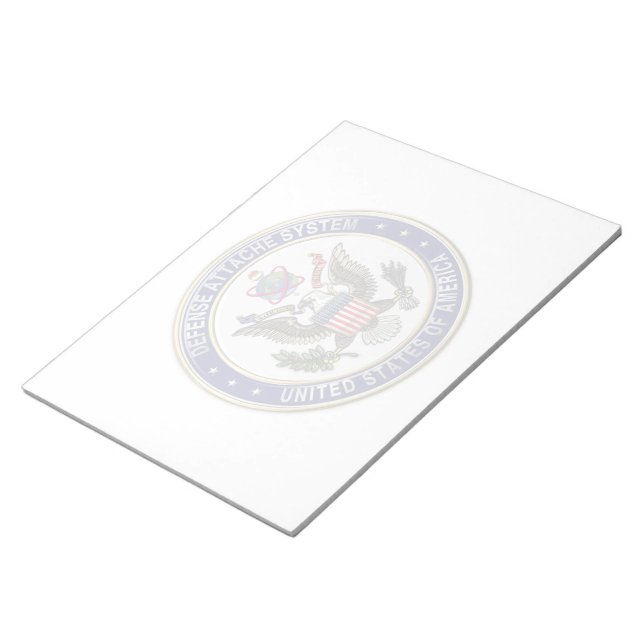 [100] U.S. Defense Attaché System (DAS) Emblem [3D Notepad (Angled)
