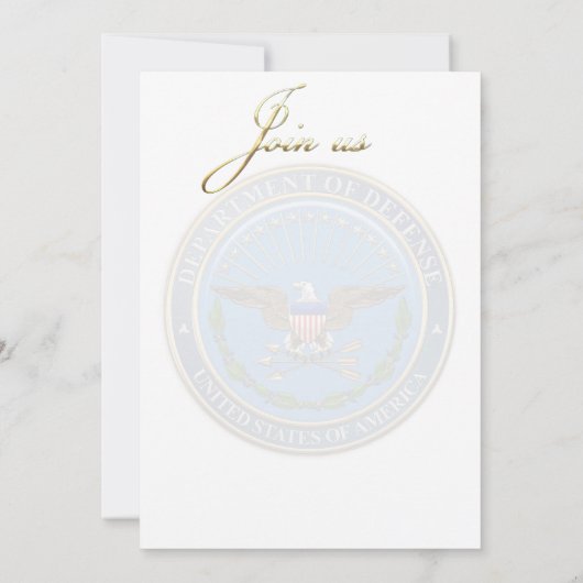 [100] U.S. Department of Defense (DOD) Emblem [3D] (Back)