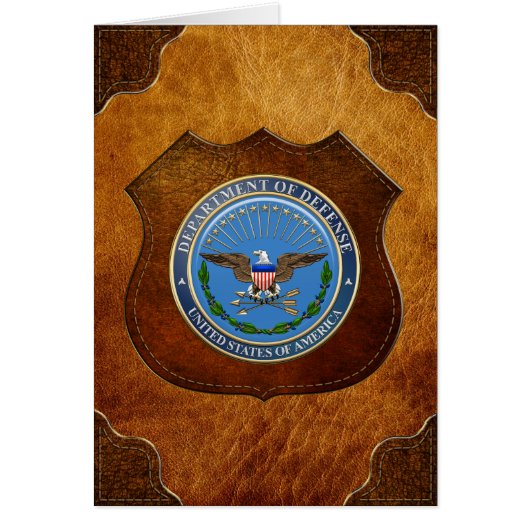 [100] U.S. Department of Defense (DOD) Emblem [3D] (Front)