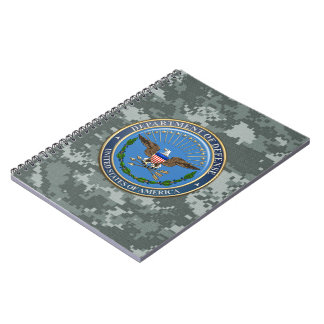 [100] U.S. Department of Defense (DOD) Emblem [3D] Notebook
