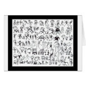 100 Ugly Monkeys card (Front Horizontal)