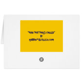 100%UNADULTERATEDCHEESE!! CARDS (Back Horizontal)