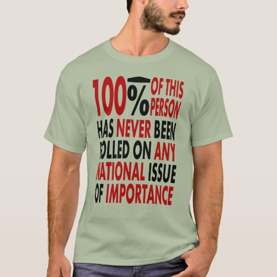 100% Unpolled T-Shirt