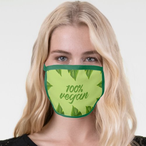100 Vegan Face Mask