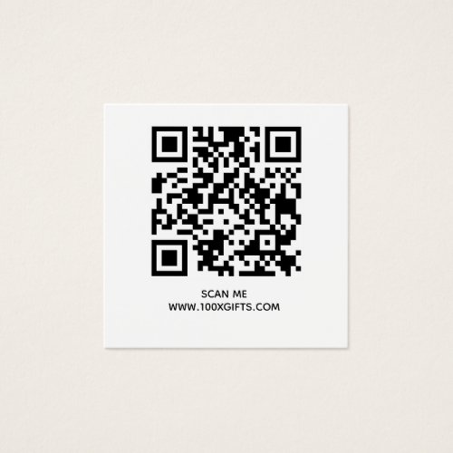 100 X QR CODE SIGN CARDS _ USE FREE GENERATOR HERE