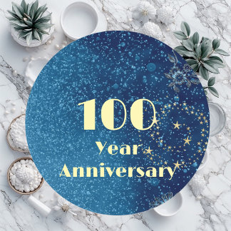 100 Year Anniversary Bond & Seal Sparkling Blue