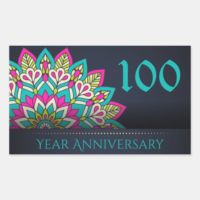 100 Year Anniversary Envelope Seal (Front)