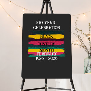 100 year celebration black history month 2026 foam board