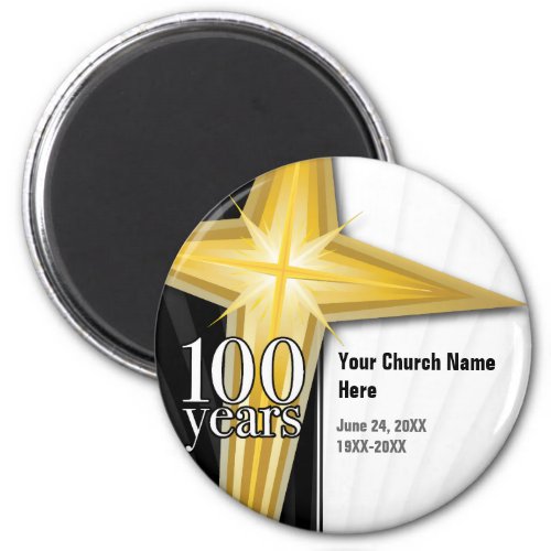 100 Year Church Anniversary Magnet