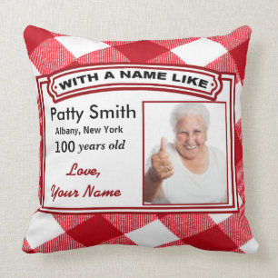 100 Year Old Pillow - All Customizable