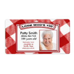 100 Year Old Sticker Labels - Easy to Customize