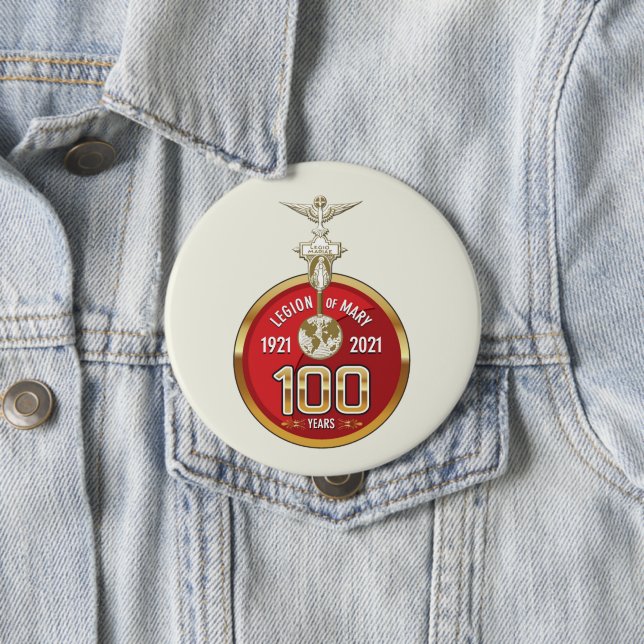 100 years Legion of Mary, Legion of Mary Button (In Situ)