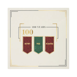 100 Years of Black History, Pride, and Resilience Metal Print