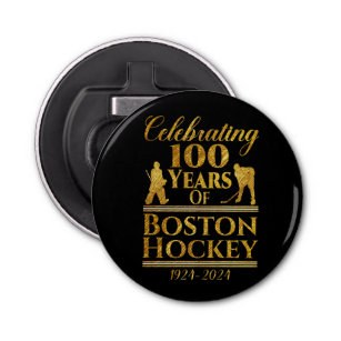 100 Years Of Boston Hockey Bottle Opener