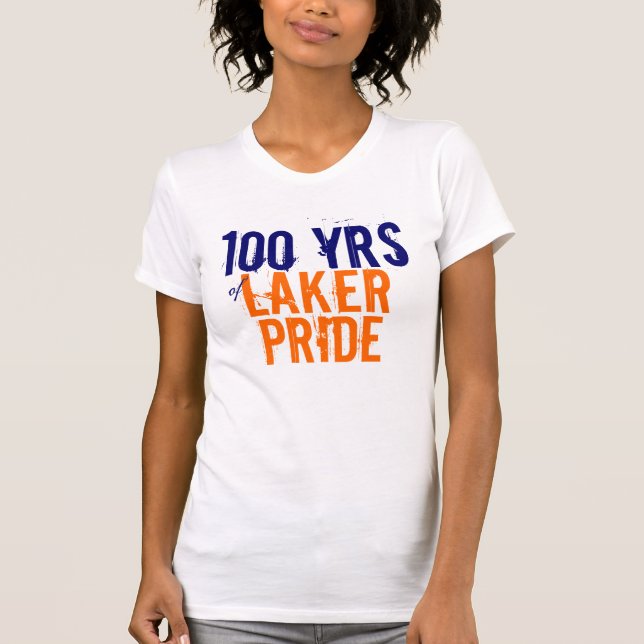 100 Years of Laker Pride T-Shirt (Front)