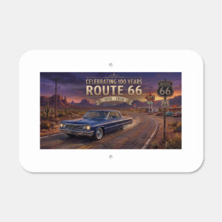 100 Years Of Route 66 Metal Sign