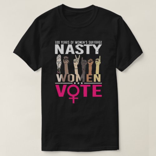 100 Years Of Suffrage T_Shirt