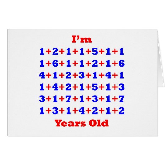 100 Years old! Cards (Front Horizontal)