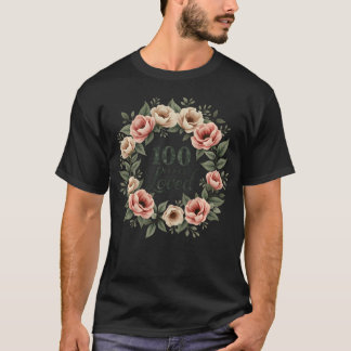 100 Years Old Cool 100Th Birthday 100 Years Loved  T-Shirt