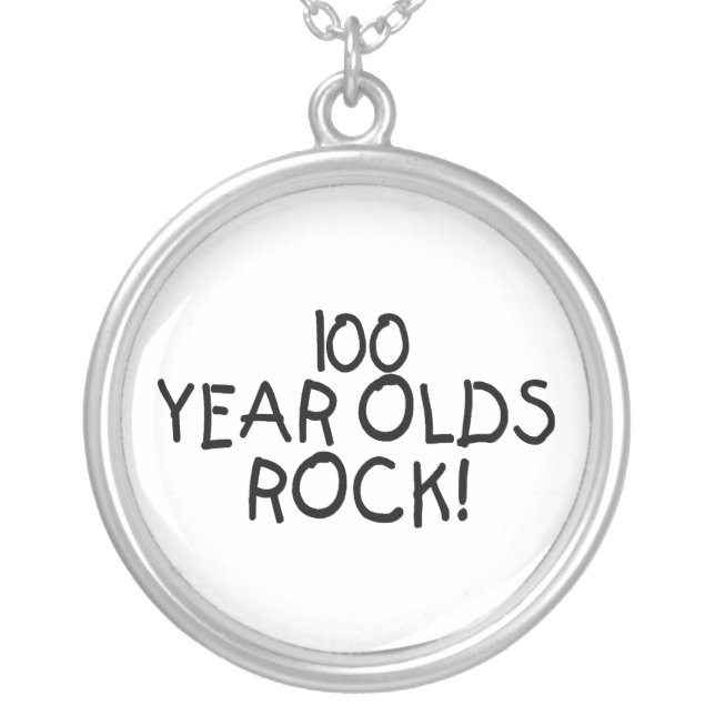 100 Years Old Silver Plated Necklace (Front)